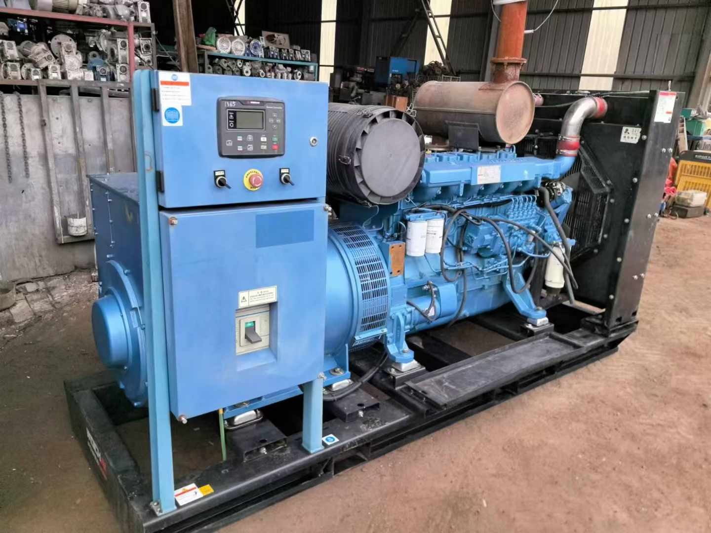 长城区500kW 柴油发电机组可带动设备功率的计算公式是什么？